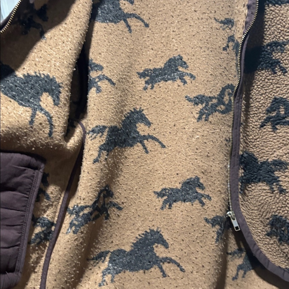 THE GREAT pasture horse fleece jacket - Picture 8 of 9